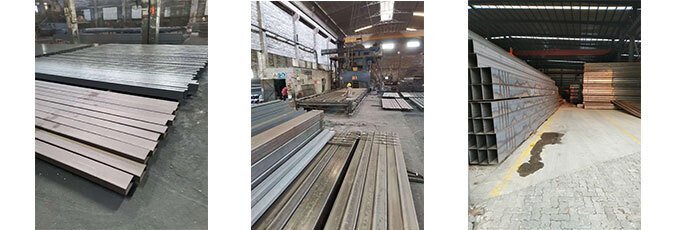 方管加工、打砂、噴漆